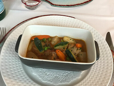 Kalbsbries ... ich wusste nicht, dass das die Übersetzung von Sweetbread ist, war aber positiv überrascht