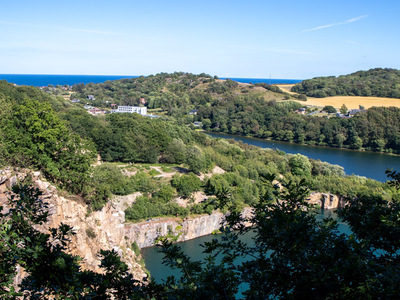 Blick nach Osten mit dem Hammersø im Hintergrund