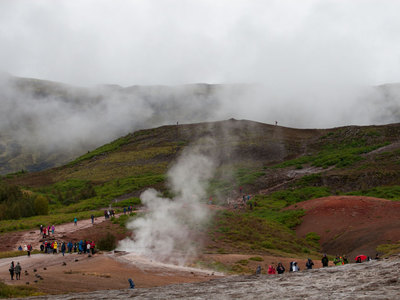 Geysir und Strokkur