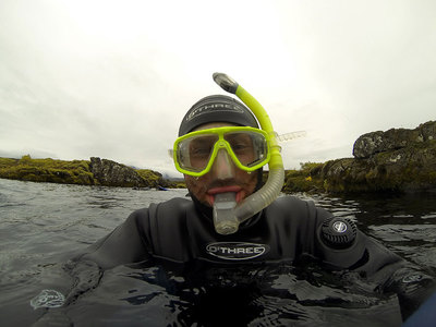 Schnorcheln in der Silfraspalte