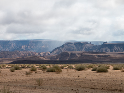 Der Fish River Canyon aus der Ferne
