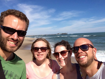 Am Strand in Swakopmund