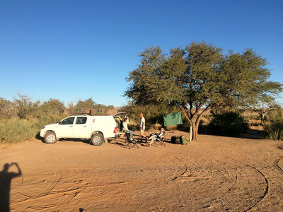 Unser Stellplatz am Canyon Roadhouse