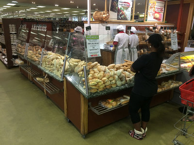 Einkauf im Superspar