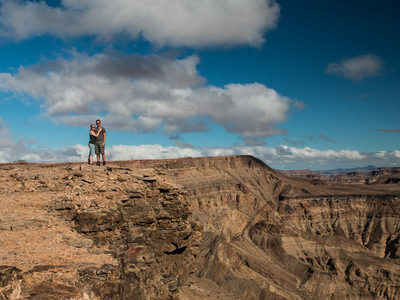 Am Fish River Canyon