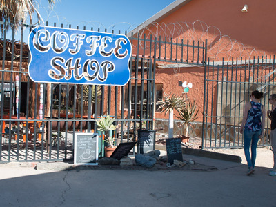 Kaffeepause in Bethanie