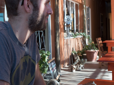 Kaffeepause in Bethanie