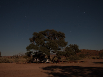 Alleine auf dem Campingplatz