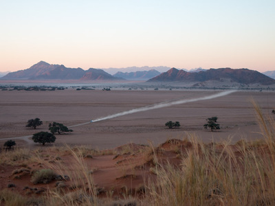 Da ist jemand zu spät aufgestanden