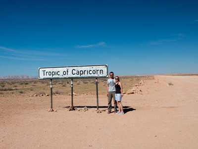 am südlichen Wendekreis