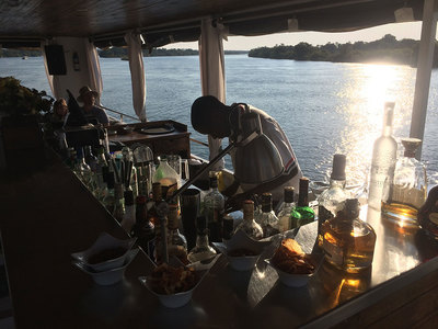 Dinner Cruise auf dem Sambesi