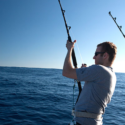 Hochseefischen und die erste Wanderung auf La R&eacute;union