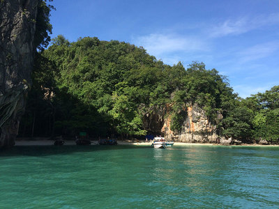 Erster Stop zum Schnorcheln