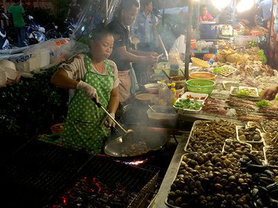 Foodmarket in Patong Beach