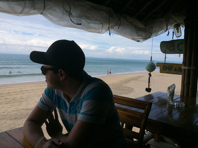 Lunch bei Richey mit Blick aufs Meer