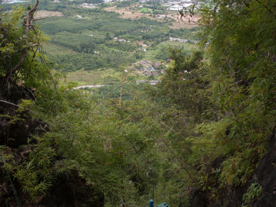 Teilweise ist es ziemlich steil